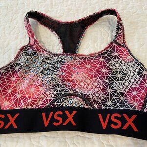 VSX Victoria’s Secret Sport Bra M Neon Pink Racerback Active Gym Workout